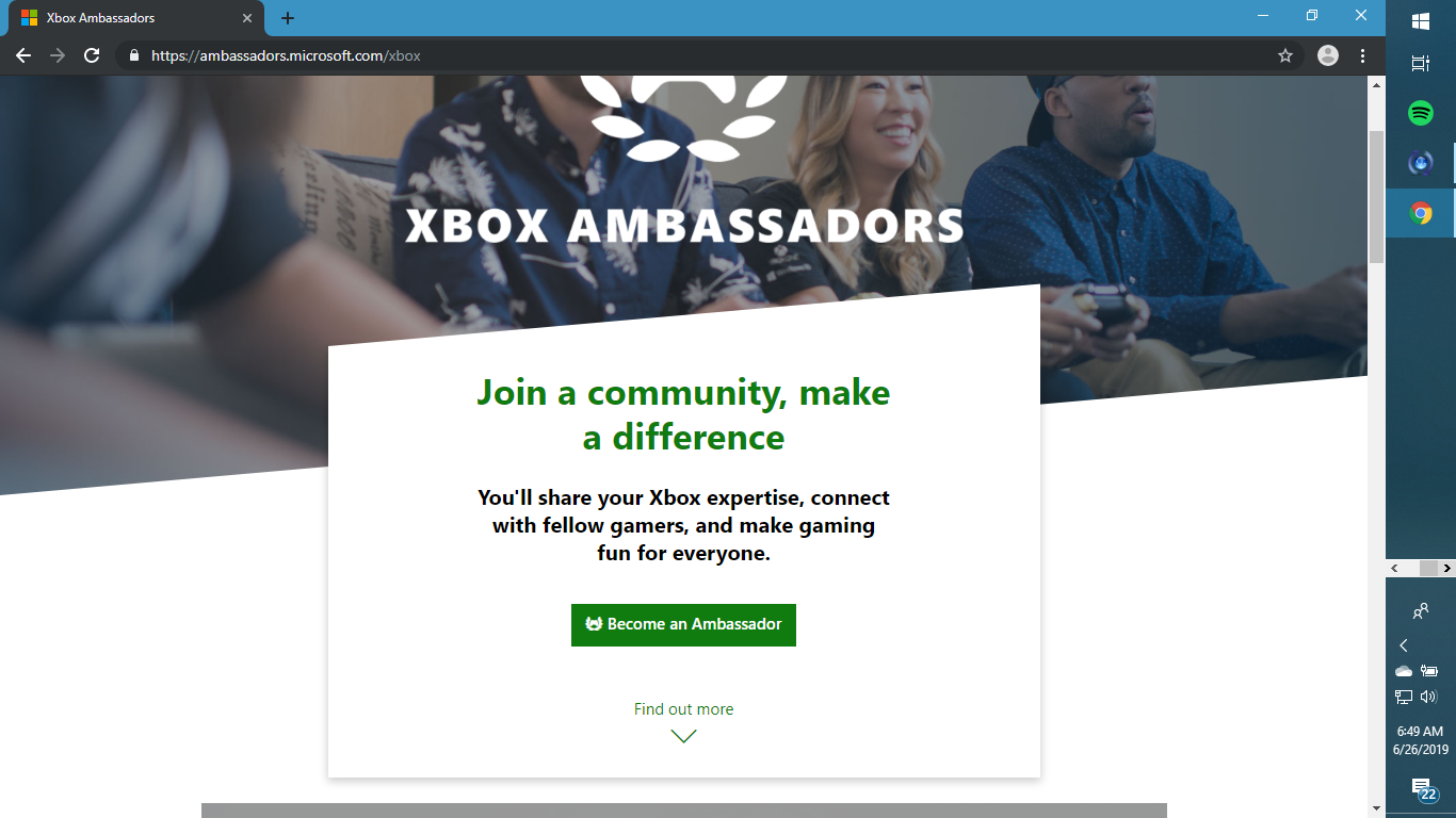 Стати амбасадором Xbox може будь-який користувач — для заповнення заявки достатньо кількох хвилин.