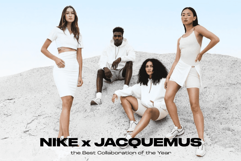 Рекламна кампанія колаборації брендів Jacquemus & Nike