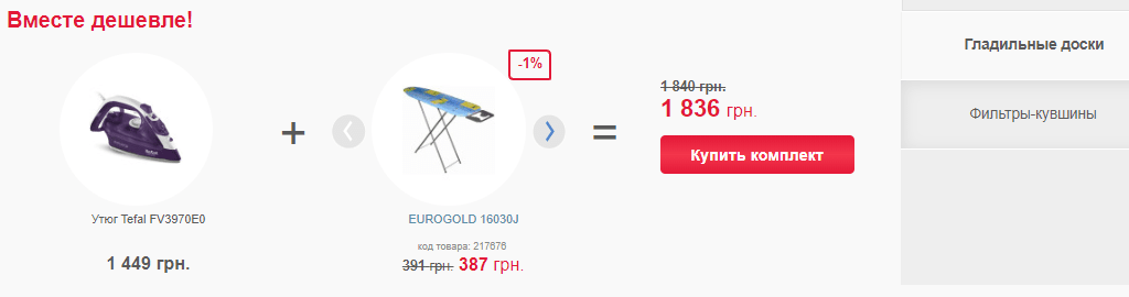 Пакетні продажі Пакетні продажі