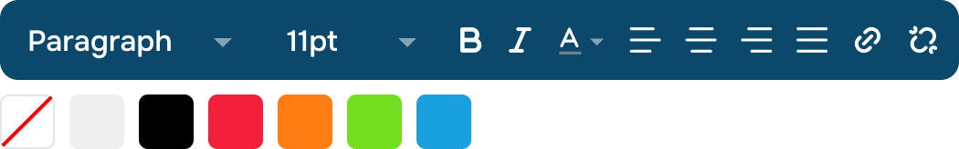 buttons editor