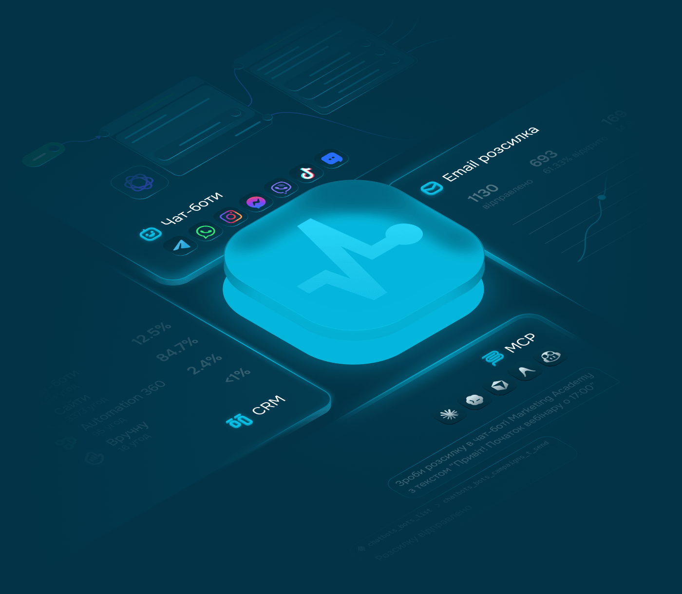 Платформа email-маркетингу та чат-ботів для бізнесу